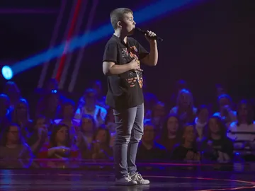 Santiago Padilla canta ‘Suo gan’ en las Audiciones a ciegas de ‘La Voz Kids’ Santiago Padilla canta ‘Suo gan’ en las Audiciones a ciegas de ‘La Voz Kids’