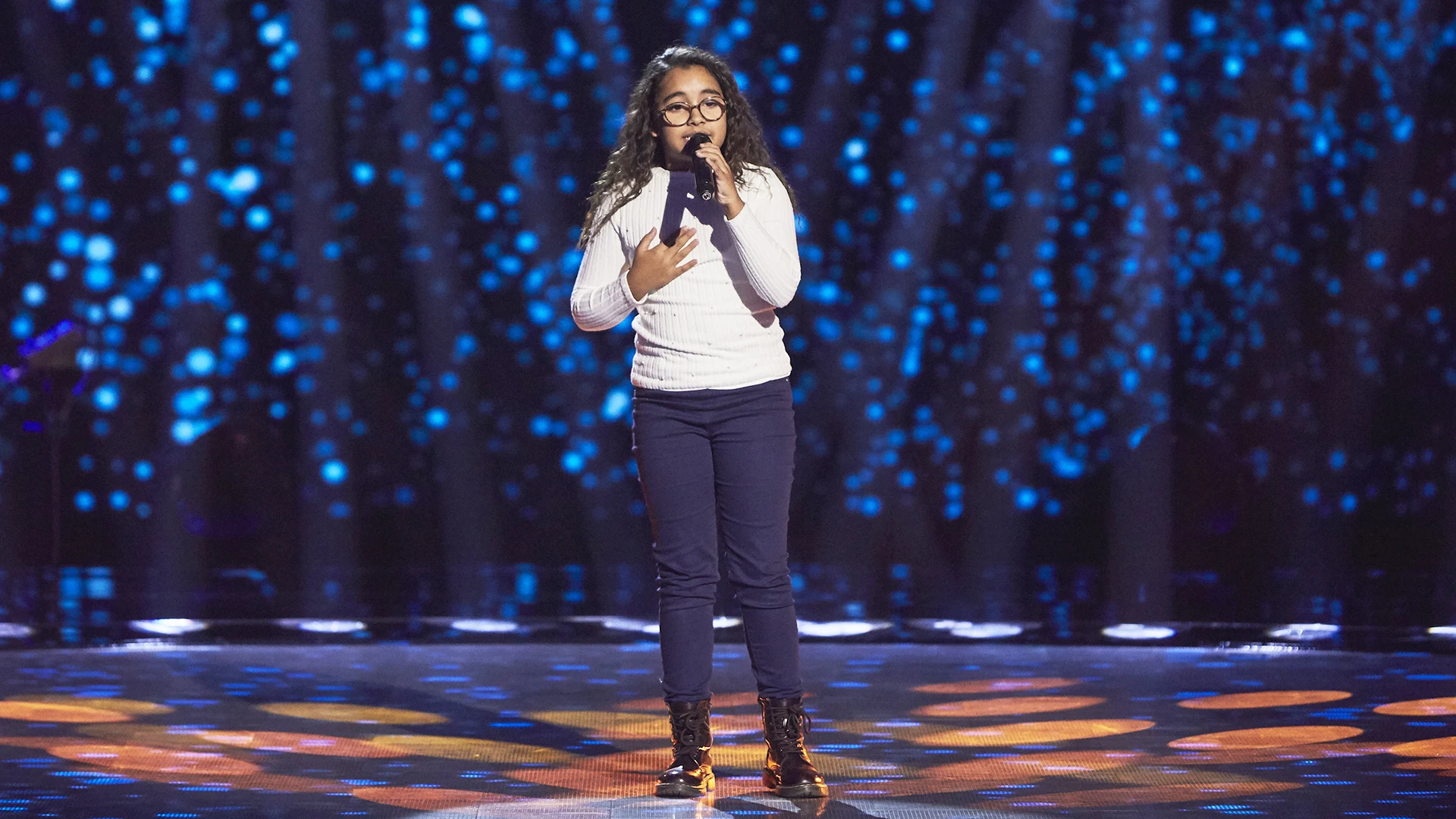 Daniela Petit canta &lsquo;La gata bajo la lluvia&rsquo; en las Audiciones a ciegas de &lsquo;La Voz Kids&rsquo;