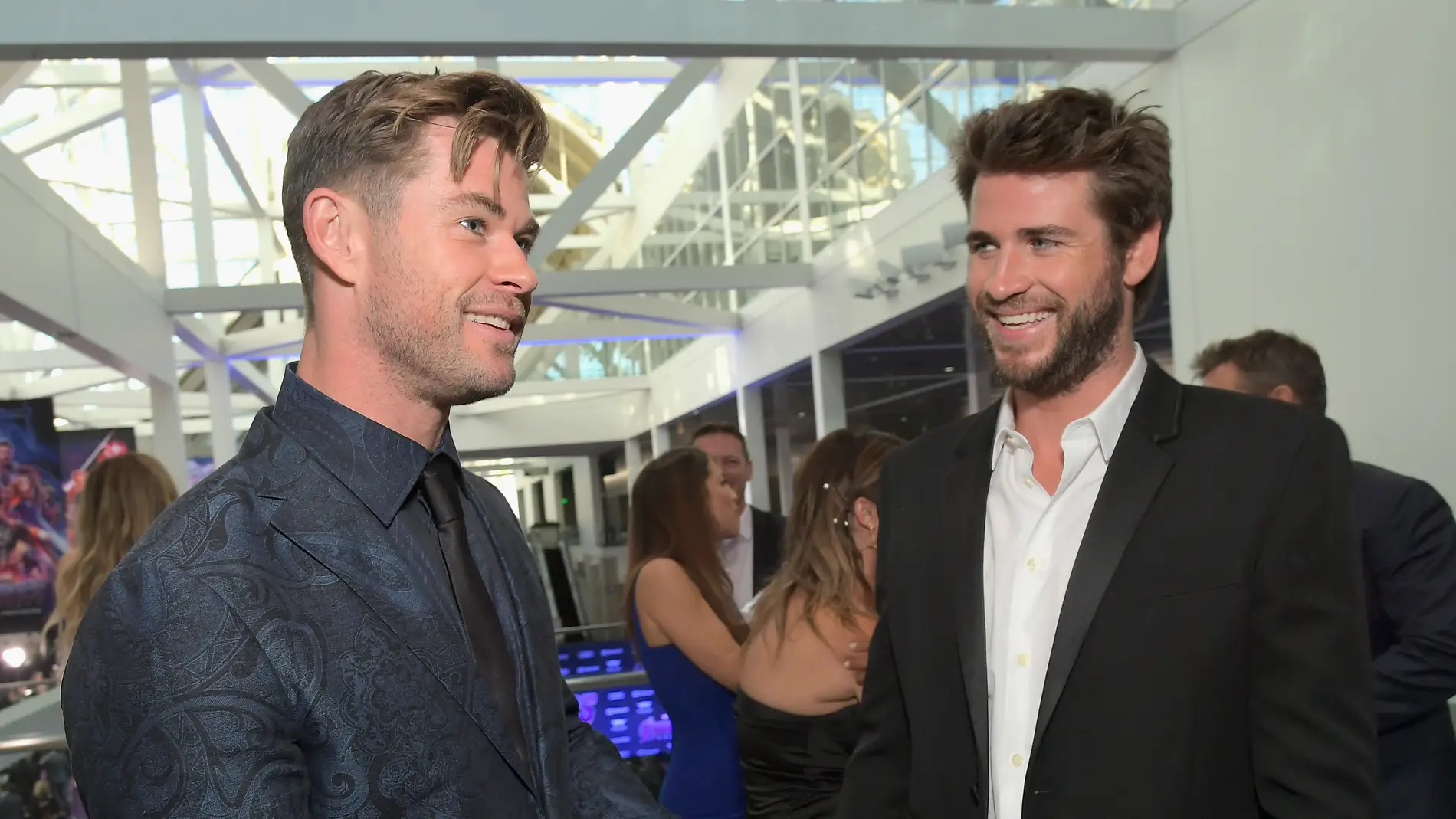 Chris y Liam Hemsworth