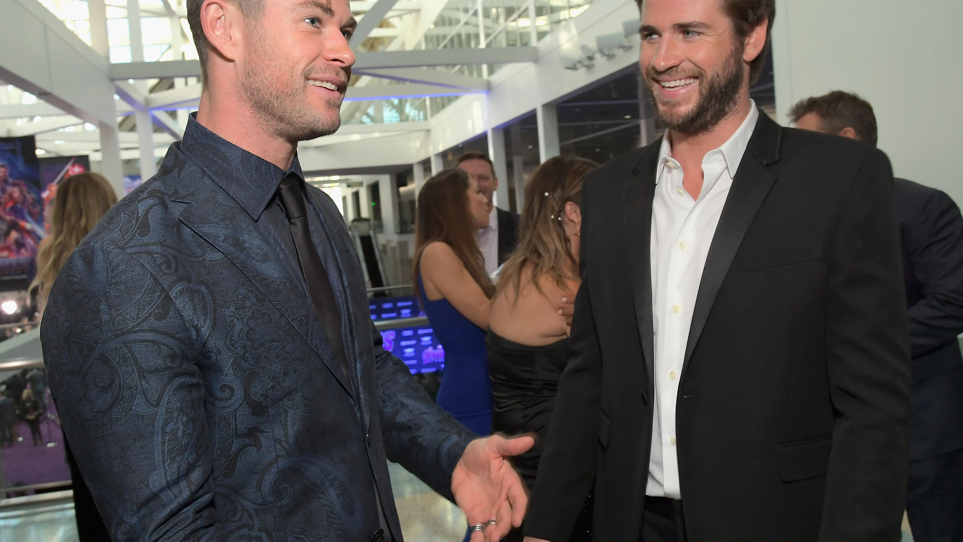 Chris y Liam Hemsworth Chris y Liam Hemsworth
