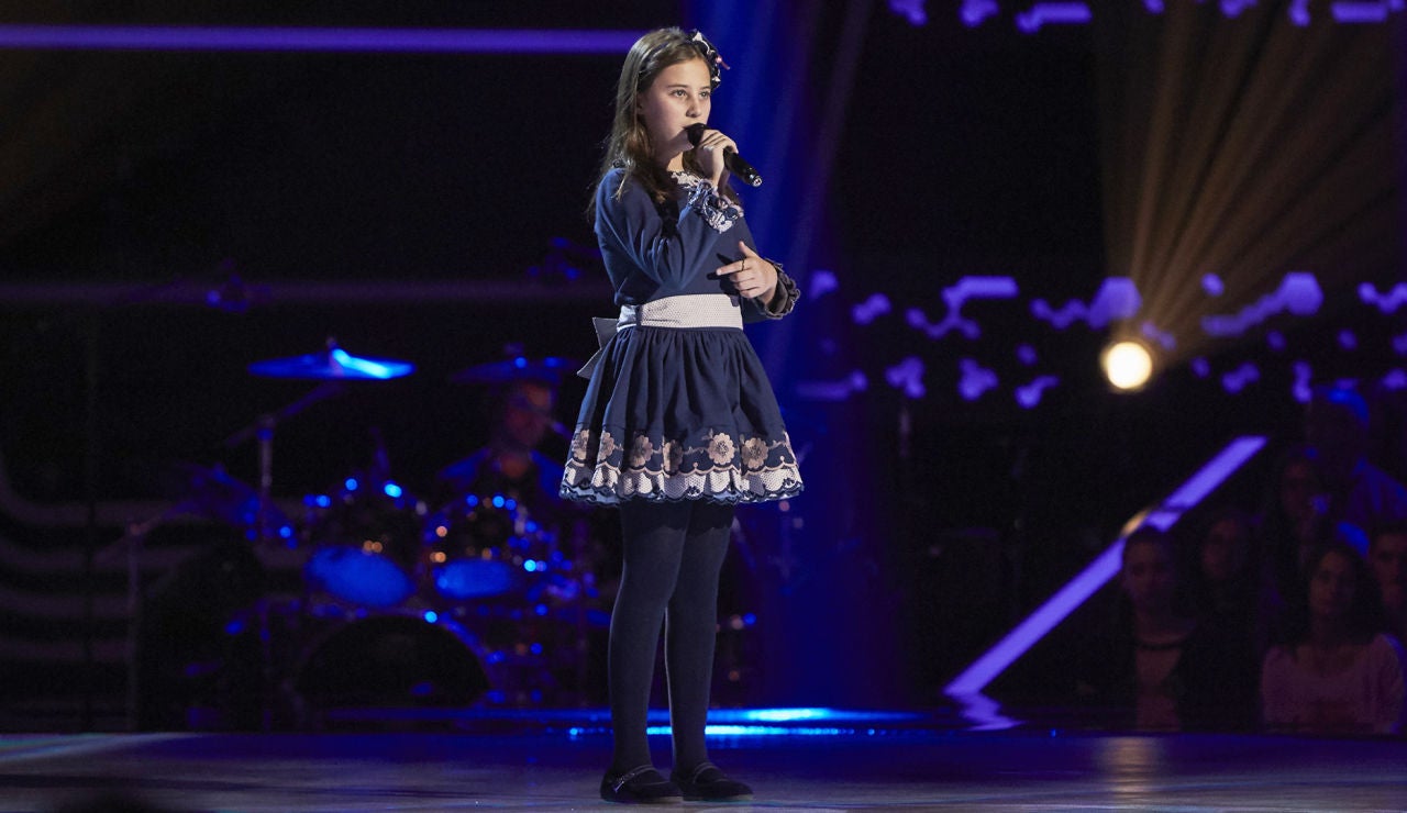 Cayetana Roll&aacute;n canta &lsquo;A million dreams&rsquo; en las Audiciones a ciegas de &lsquo;La Voz Kids&rsquo;