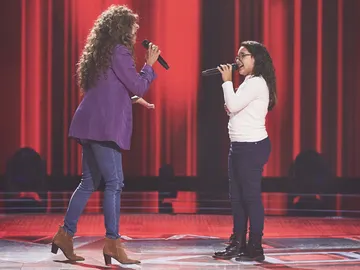 Rosario Flores canta ‘La gata bajo la lluvia’ con Daniela Petit en las Audiciones a ciegas de ‘La Voz Kids’ Rosario Flores canta ‘La gata bajo la lluvia’ con Daniela Petit en las Audiciones a ciegas de ‘La Voz Kids’