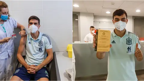 El Ejército vacuna a los integrantes de la selección española en Las Rozas El Ejército vacuna a los integrantes de la selección española en Las Rozas