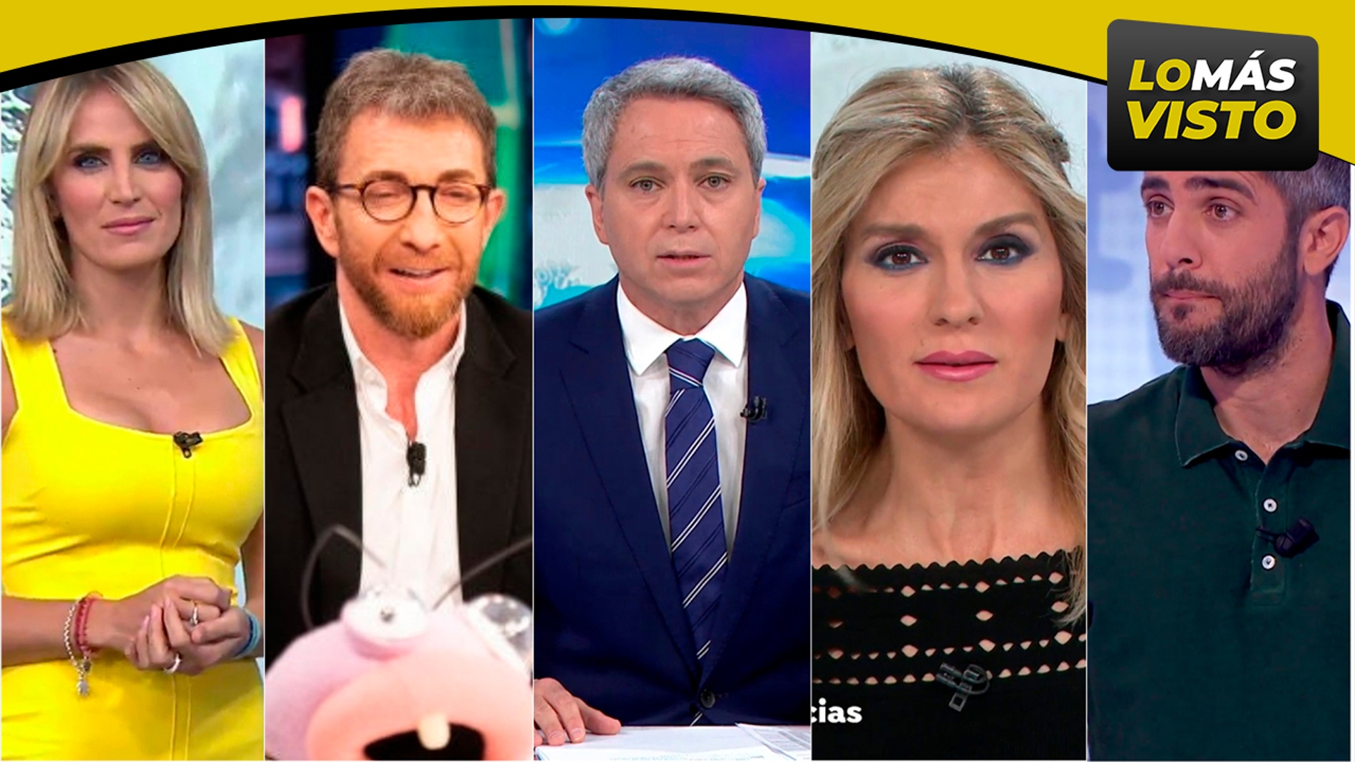 Antena 3 logra el Top 5 más visto y líder absoluto de la TV y mantiene su dominio en Prime Time