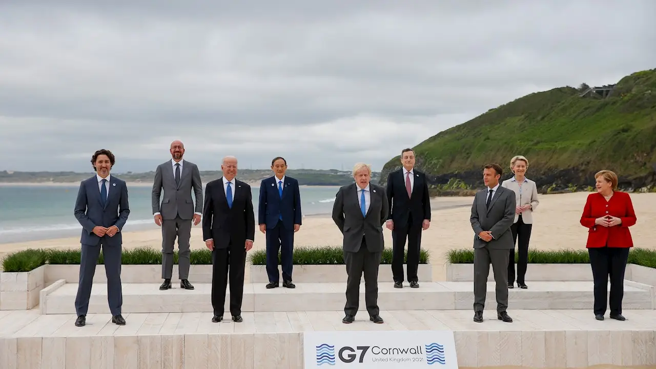 Los participantes del G7 Los participantes del G7