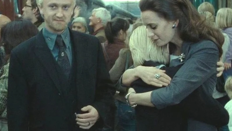 Tom Felton en el epílogo de 'Harry Potter'