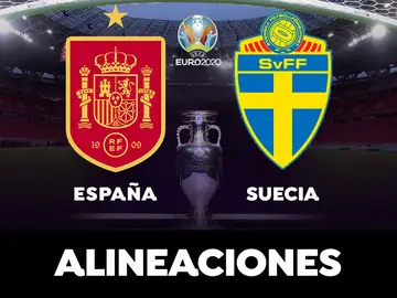 Alineaciones del España - Suecia de la Eurocopa 2021 Alineaciones del España - Suecia de la Eurocopa 2021