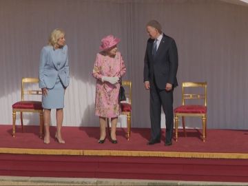 Encuentro Isabel II y Joe Biden 
