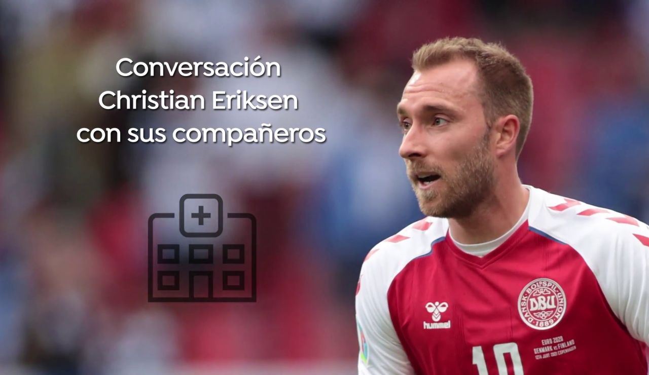 El esperanzador mensaje de Eriksen a sus compañeros de la selección de Dinamarca: "Creo que estáis peor que yo" El esperanzador mensaje de Eriksen a sus compañeros de la selección de Dinamarca: "Creo que estáis peor que yo"