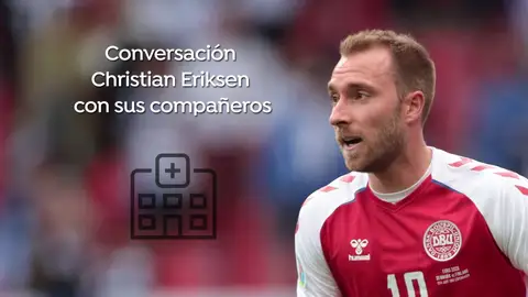 El esperanzador mensaje de Eriksen a sus compañeros de la selección de Dinamarca: "Creo que estáis peor que yo" El esperanzador mensaje de Eriksen a sus compañeros de la selección de Dinamarca: "Creo que estáis peor que yo"