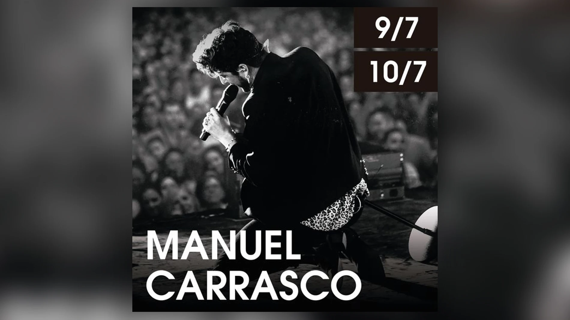 Manuel Carrasco en Starlite el viernes 9 de julio