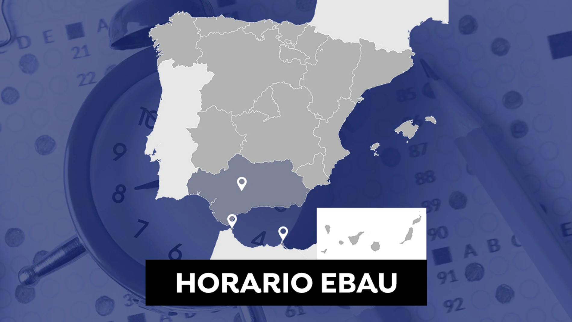 Horario de la Evau en Andalucía, Ceuta y Melilla y cuándo salen las notas de selectividad en 2021