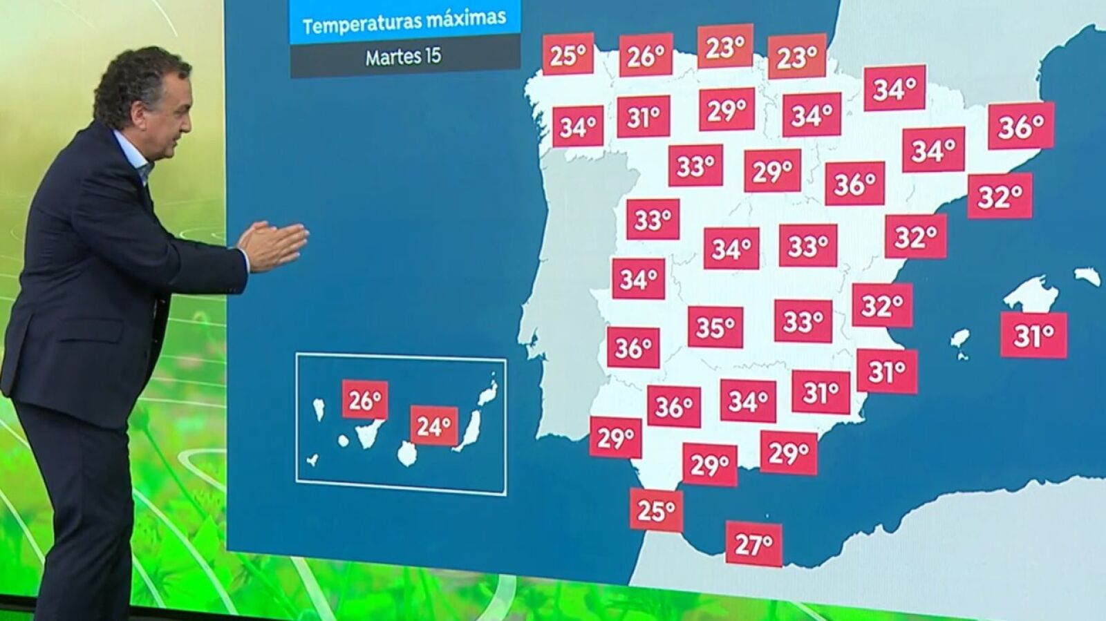 La previsión del tiempo hoy: Aumento de las temperaturas en el sur de Galicia y área mediterránea