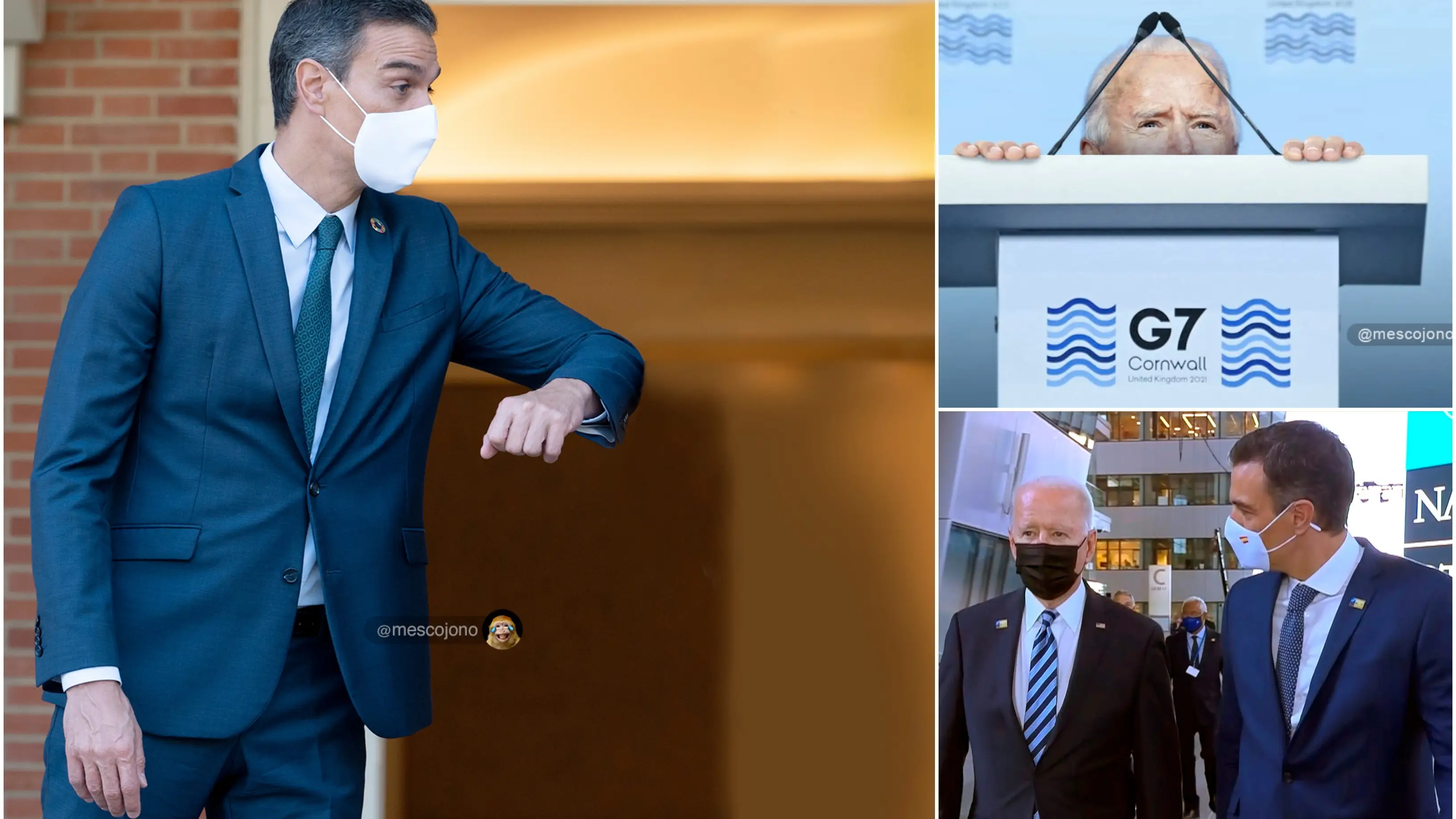 Los mejores memes del breve encuentro entre Pedro Sánchez y Joe Biden Los mejores memes del breve encuentro entre Pedro Sánchez y Joe Biden