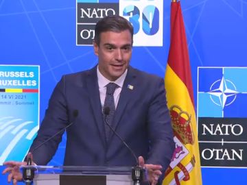 Rueda de prensa de Pedro Sánchez desde la cumbre de la OTAN en Bruselas, vídeo en directo