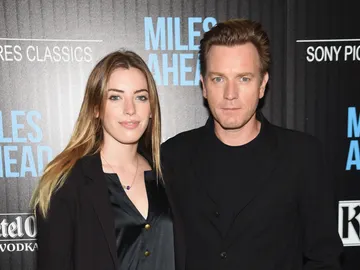 Ewan McGregor y su hija Clara Ewan McGregor y su hija Clara