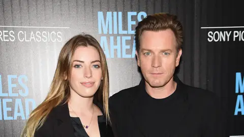 Ewan McGregor y su hija Clara Ewan McGregor y su hija Clara