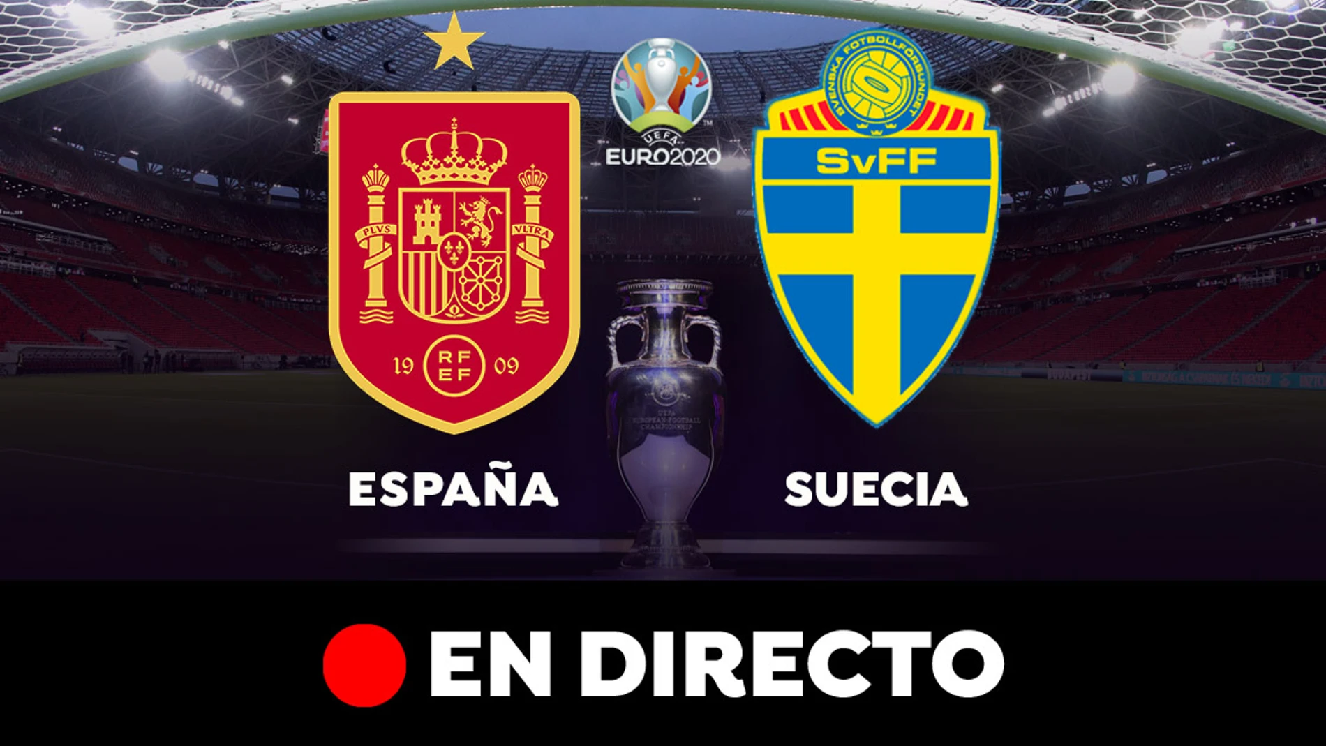 España - Suecia: partido de hoy de la Eurocopa, en directo