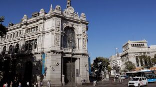 Fachada del Banco de Espa&ntilde;a