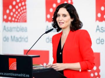 Presidenta de la CAM, Isabel Díaz Ayuso