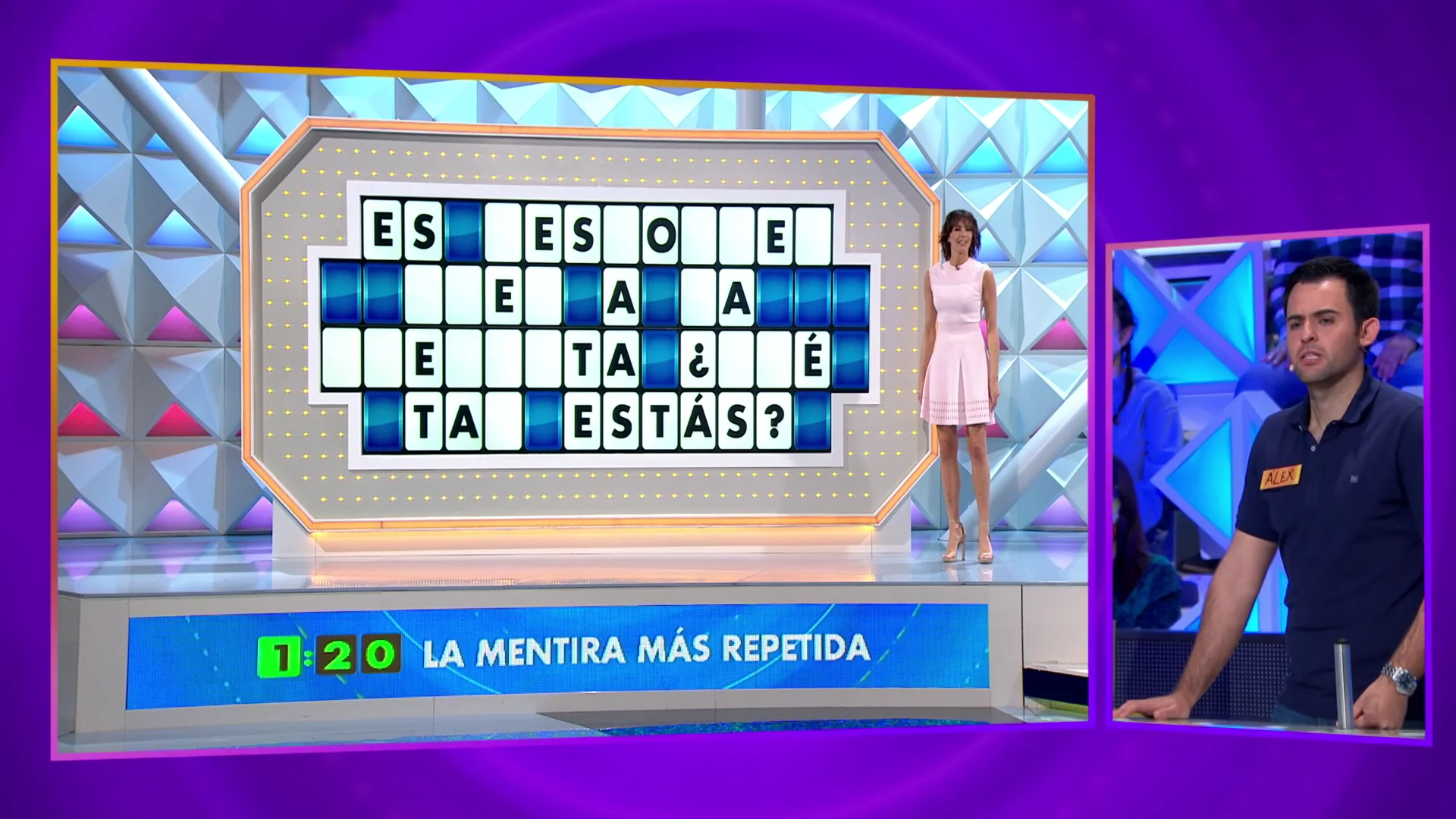 Álex resuelve el panel con crono en tiempo récord: “¡Qué crack!” Álex resuelve el panel con crono en tiempo récord: “¡Qué crack!”