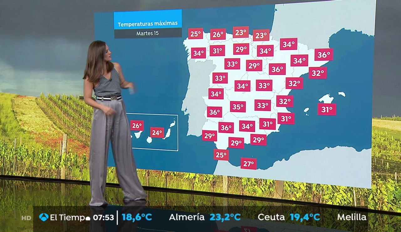 La previsión del tiempo hoy: Lluvias y tormentas con granizo en el norte con ascenso térmico en Aragón y Cataluña La previsión del tiempo hoy: Lluvias y tormentas con granizo en el norte con ascenso térmico en Aragón y Cataluña