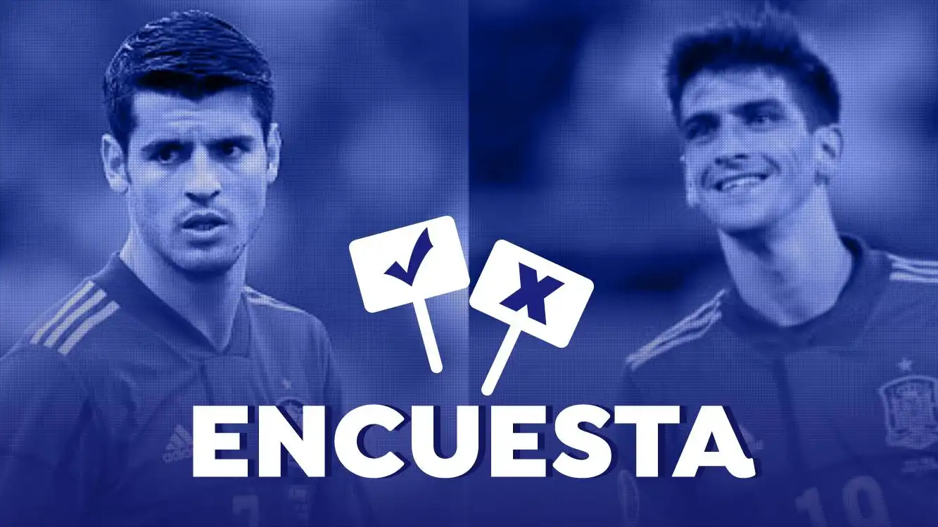 Encuesta ¿Quién debe ser el '9' de España en la Eurocopa: Morata o Gerard Moreno? Encuesta ¿Quién debe ser el '9' de España en la Eurocopa: Morata o Gerard Moreno?