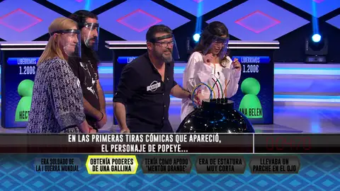 Popeye le da a los ‘Libérrimos’ la fuerza necesaria para hacer un pleno en ‘¡Boom!’ Popeye le da a los ‘Libérrimos’ la fuerza necesaria para hacer un pleno en ‘¡Boom!’