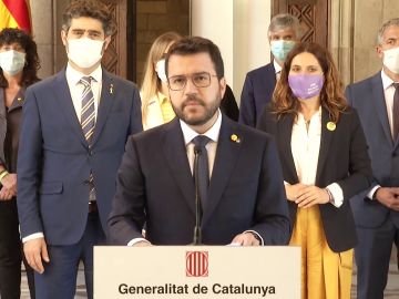 Pere Aragonès insiste en la amnistía y un referéndum en Cataluña tras los indultos: "Es hora de poner fin a la represión"
