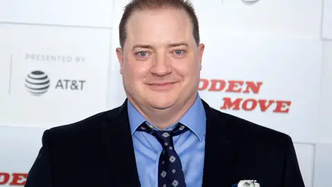 Este es el aspecto que luce Brendan Fraser, el que fuera George de la Jungla o Rick O'Connell en la trilogía de la momia