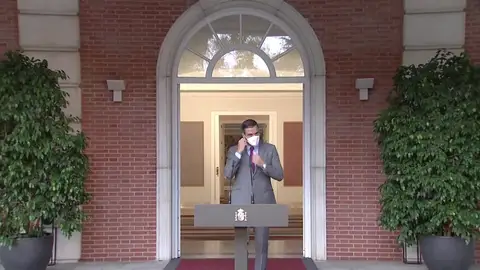 La declaración institucional de Pedro Sánchez sobre la aprobación de los indultos, en vídeo La declaración institucional de Pedro Sánchez sobre la aprobación de los indultos, en vídeo