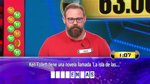 El trepidante Duelo Final de Jolís por 63.000 euros en ‘¡Ahora caigo!’ El trepidante Duelo Final de Jolís por 63.000 euros en ‘¡Ahora caigo!’