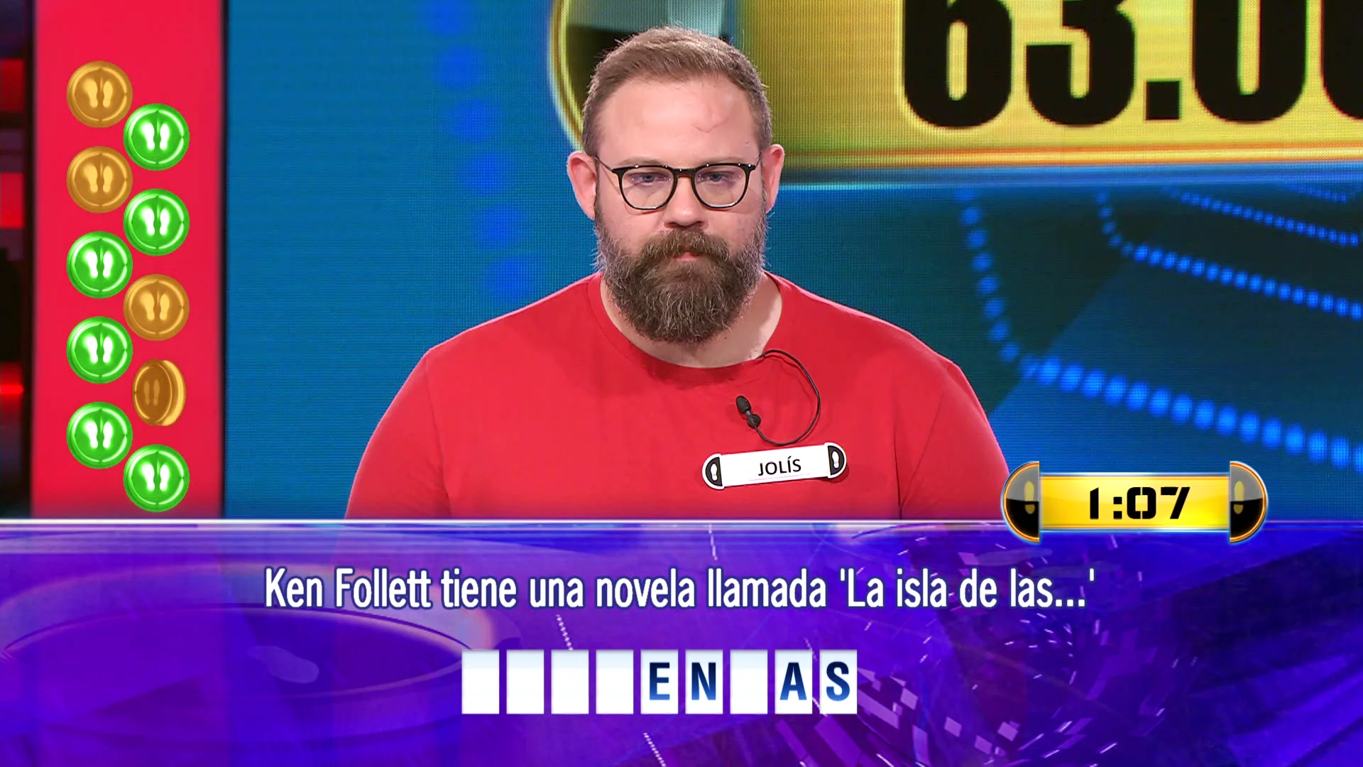 El trepidante Duelo Final de Jolís por 63.000 euros en ‘¡Ahora caigo!’ El trepidante Duelo Final de Jolís por 63.000 euros en ‘¡Ahora caigo!’