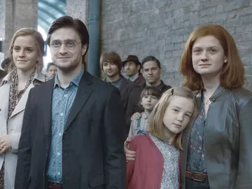 Los protagonistas de 'Harry Potter' en el epílogo Los protagonistas de 'Harry Potter' en el epílogo