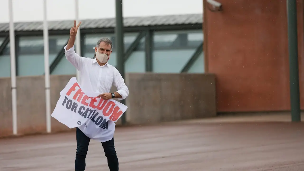 El presidente de Omnium, Jordi Cuixart