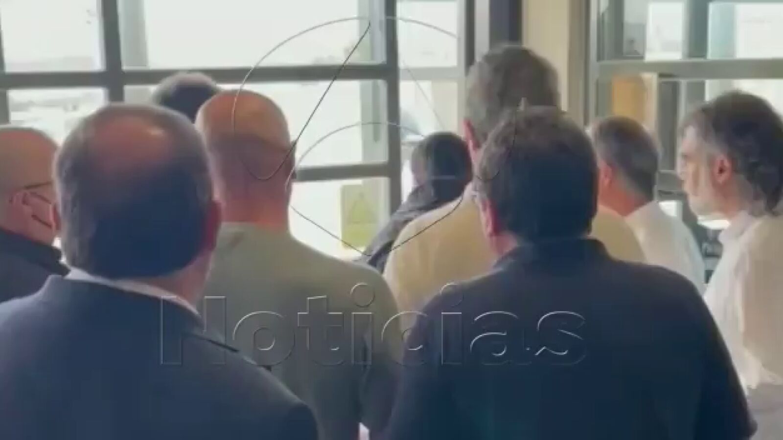 Las imágenes de la salida de los líderes independentistas desde el interior de la cárcel