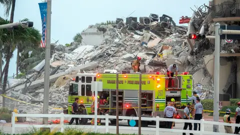 Edificio derrumbado en Miami Miami