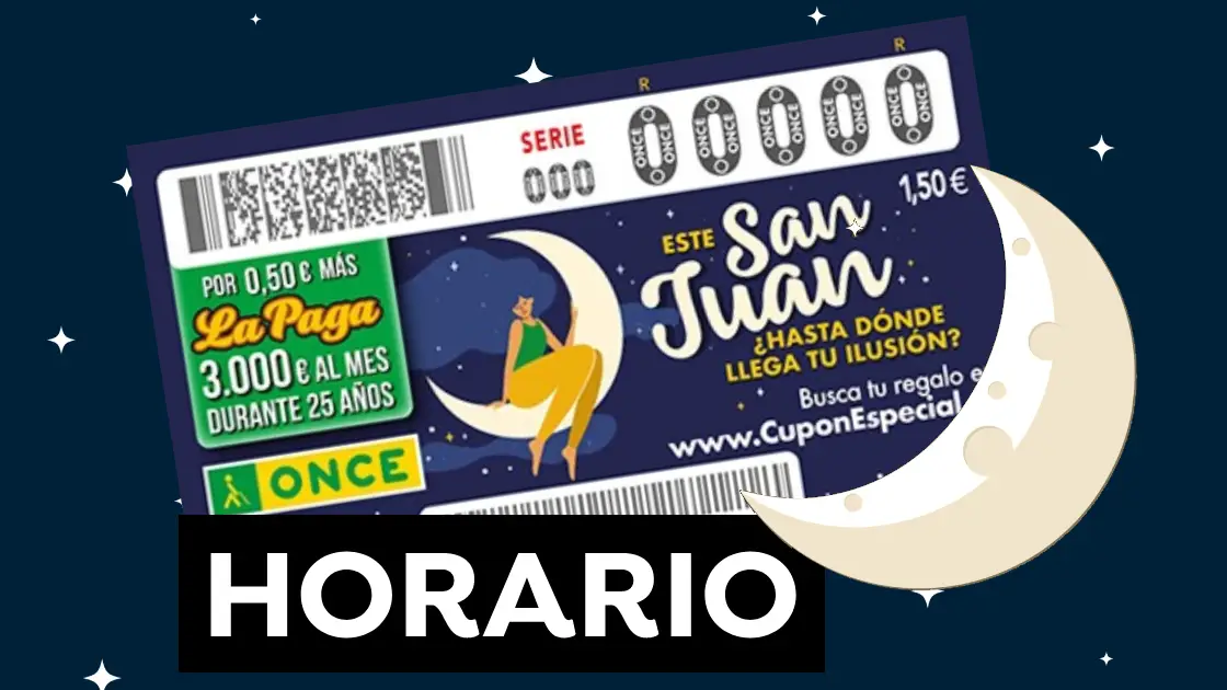 Sorteo Especial de San Juan 2021: Horario, premios y dónde ver el sorteo del 24 de junio en directo Sorteo Especial de San Juan 2021: Horario, premios y dónde ver el sorteo del 24 de junio en directo