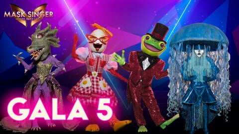 Las cuatro máscaras de la quinta gala de 'Mask Singer'