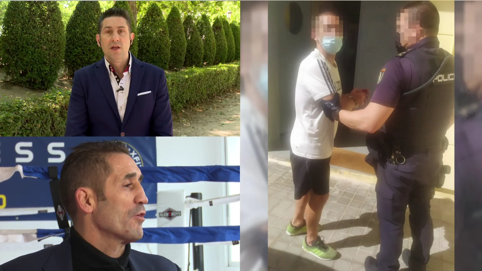 Detenci&oacute;n del exboxeador Poli D&iacute;az