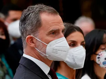 La reina Letizia y el rey Felipe VI La reina Letizia y el rey Felipe VI