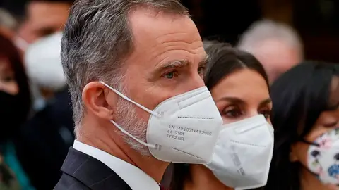 La reina Letizia y el rey Felipe VI La reina Letizia y el rey Felipe VI