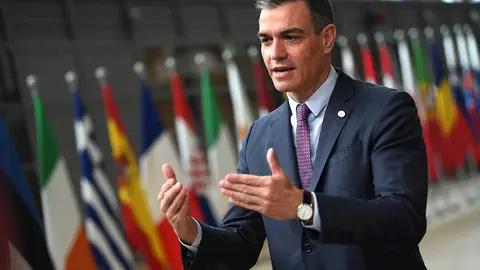 El presidente del Gobierno a su llegada al Consejo Europeo El presidente del Gobierno a su llegada al Consejo Europeo