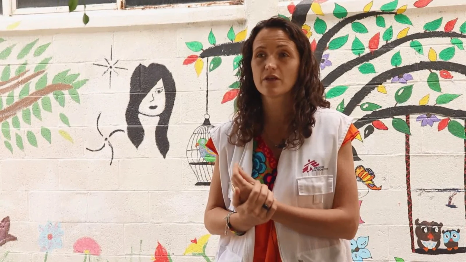 La cooperante española de Médicos Sin Fronteras, María Hernández La cooperante española de Médicos Sin Fronteras, María Hernández