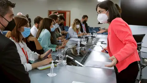 La ministra de Sanidad, Carolina Darias La ministra de Sanidad, Carolina Darias