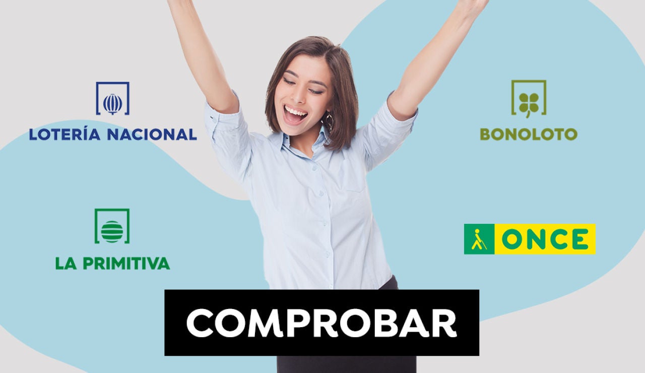 Comprobar Primitiva, Loter&iacute;a Nacional, ONCE y Bonoloto, resultados del jueves 24 de junio