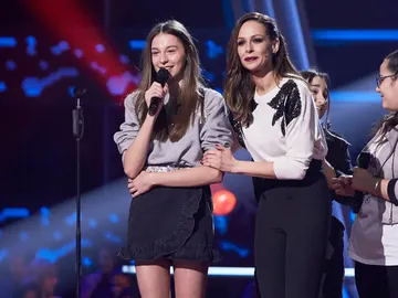 David Bisbal elige a Carmen Puente en las Batallas de ‘La Voz Kids’ David Bisbal elige a Carmen Puente en las Batallas de ‘La Voz Kids’