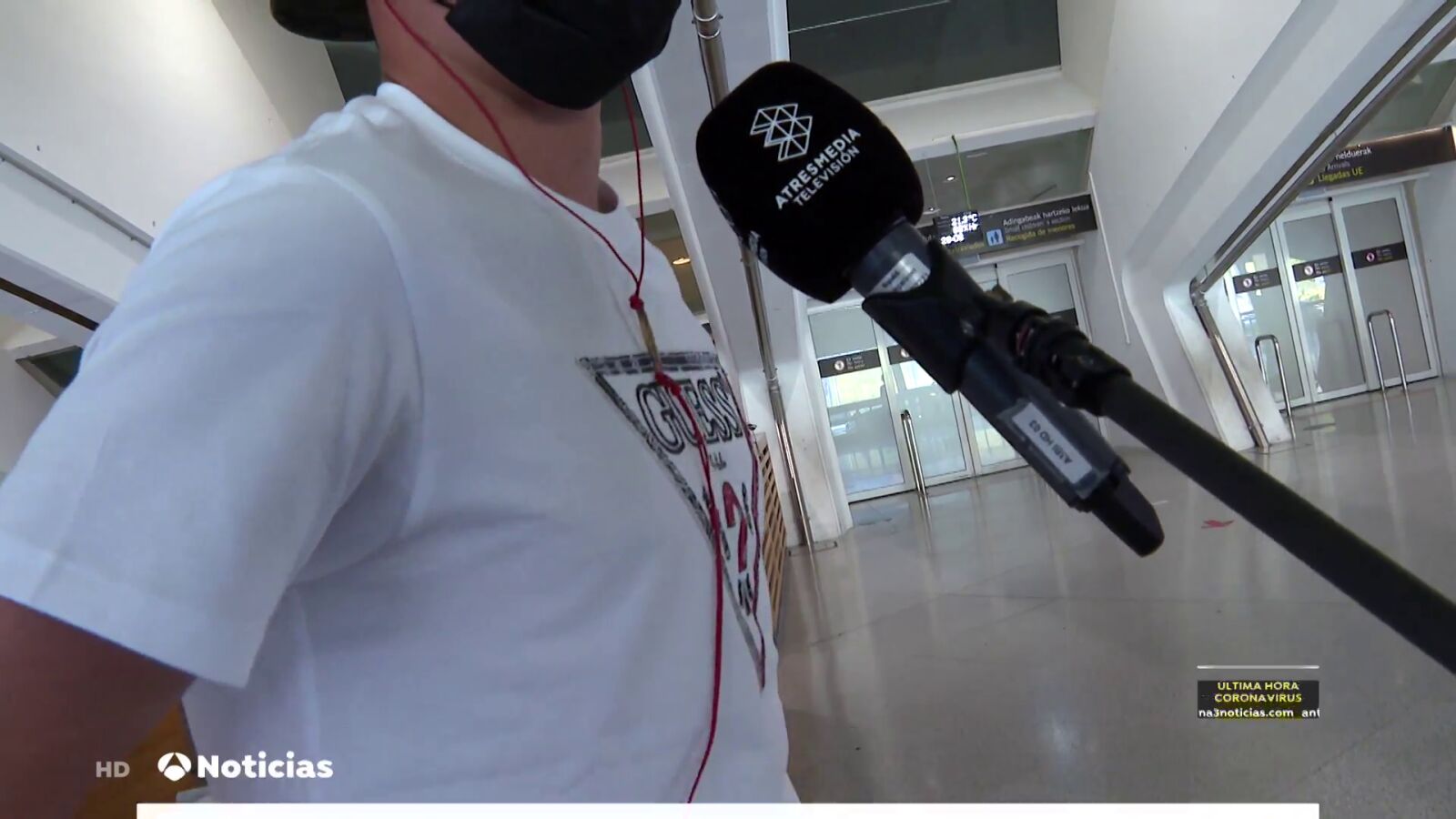 El testimonio de un joven de vacaciones en Mallorca: 