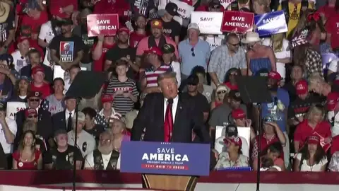 Trump inicia una "gira de la venganza" para volver a la Casa Blanca en 2024 Trump inicia una "gira de la venganza" para volver a la Casa Blanca en 2024