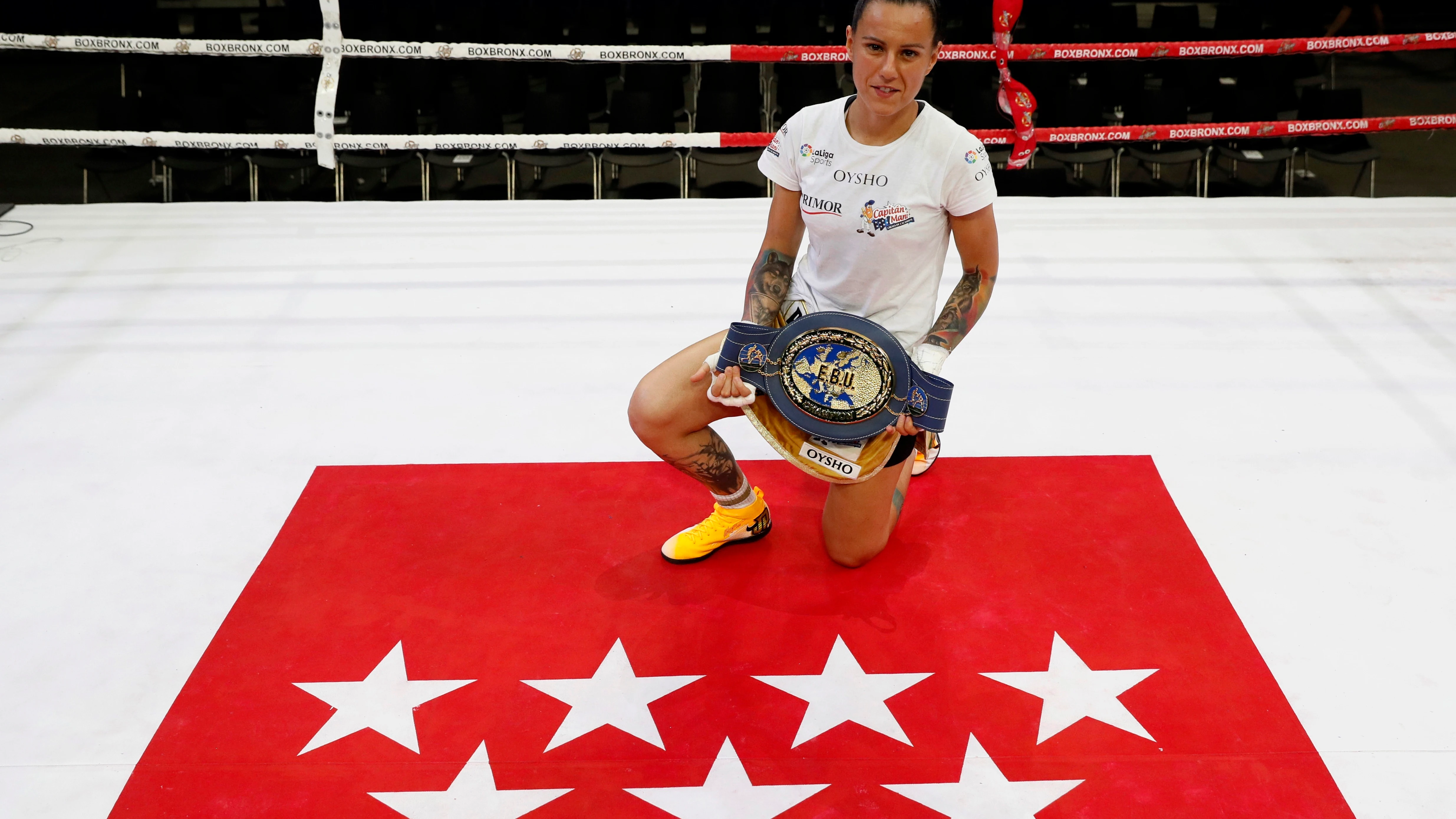 Joana Pastrana se retira del boxeo revalidando el título de campeona de Europa en el Wizink Center Joana Pastrana se retira del boxeo revalidando el título de campeona de Europa en el Wizink Center